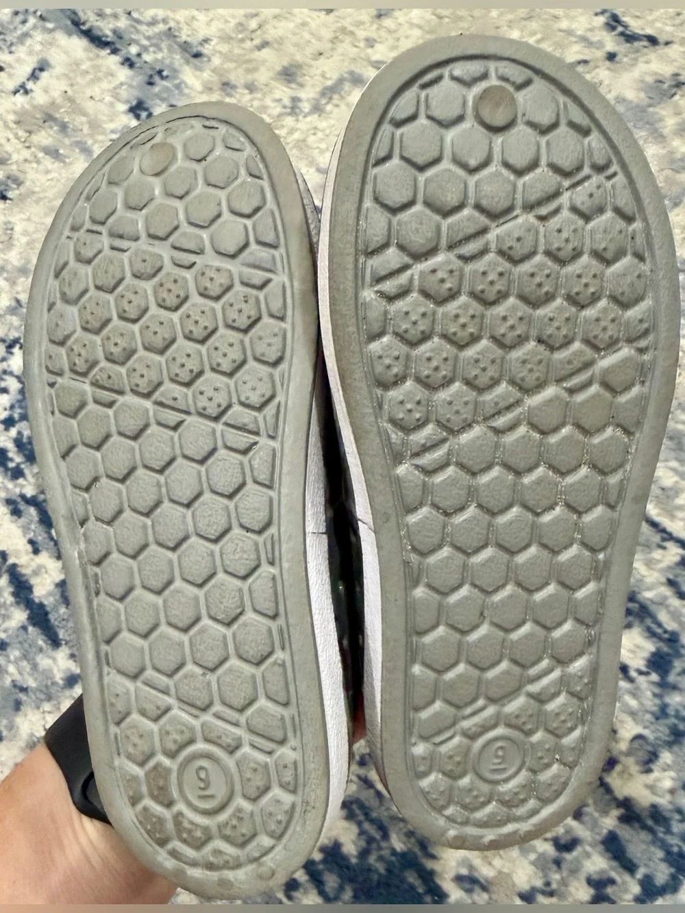Cat & Jack Boys' Gray Camo Slip-On Water Clogs